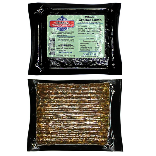 Halshan Whole Ground Lamb and Vegetable